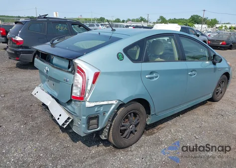2017 Toyota Prius Two from USA, damaged, VIN JTDKBRFU6H3025223